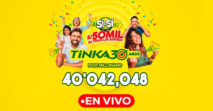 ¿Reventó el pozo millonario? Mira los resultados de La Tinka del miércoles 27 de agosto