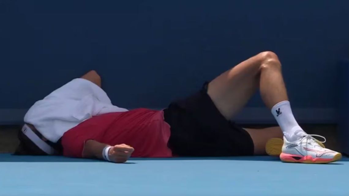 Alerta en el Masters 1000 de Cincinnati: un tenista sufrió un golpe de calor y se desplomó en pleno partido