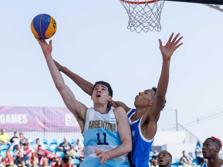 Argentina empezó con autoridad su camino en el 3x3 Panamericano