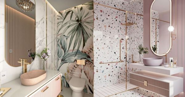 Ni azulejos ni porcelanato: la nueva tendencia que viene de Europa y hará que tu baño se vea más moderno