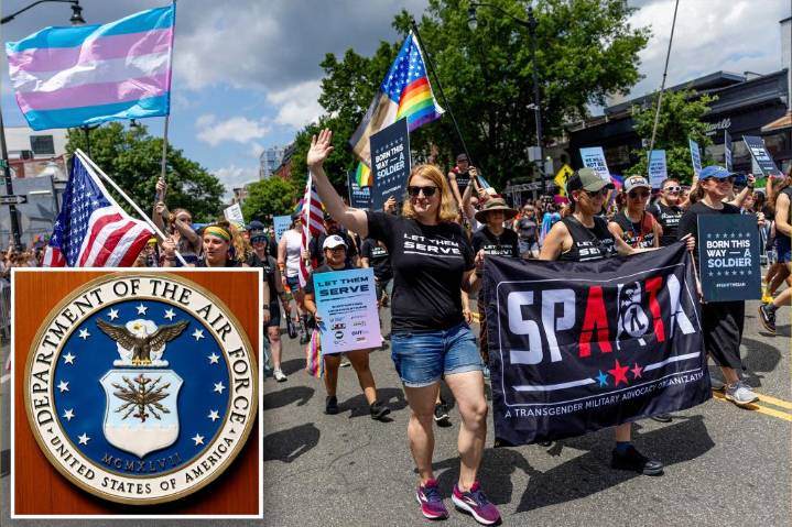 Air Force denies early retirement pay to some trans members