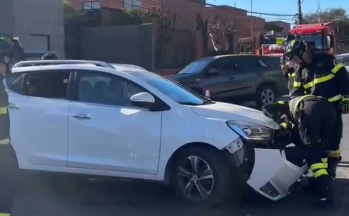 Casi una hora de atochamiento: Accidente bloquea principal arteria de Copiapó y provoca gran taco matutino