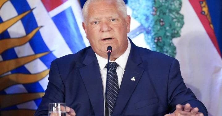 Ontario's Doug Ford urges more federal assistance to fight wildfires across Canada