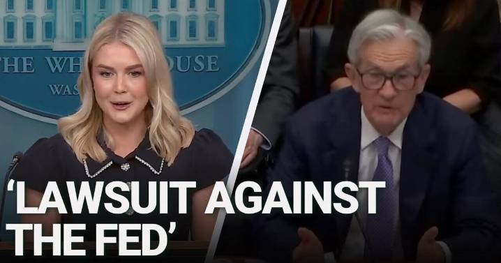 WATCH: Trump 'considering' lawsuit against Fed chair