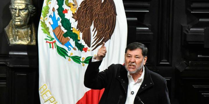 ‘Alito’ Moreno también presenta denuncia contra Noroña; el senador de Morena acusa a más legisladores de agredirlo en la riña