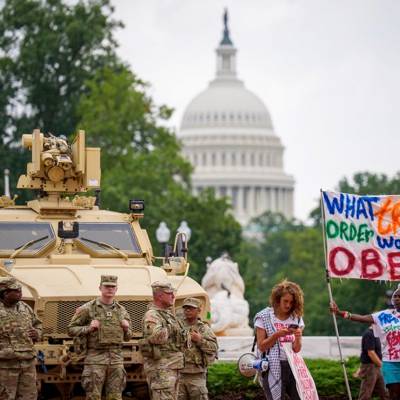 Trump orders up 'quick reaction force' of Guard troops for law enforcement