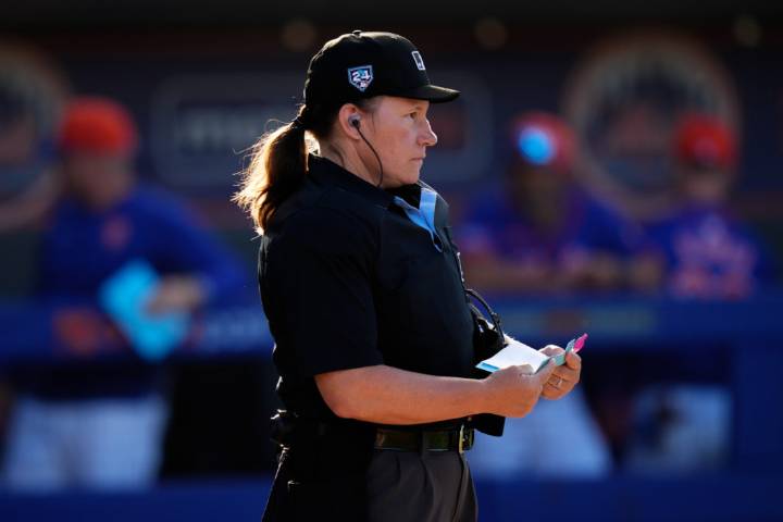 MLB calls up its first female umpire, promoting Jen Pawol for Marlins
