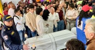 Así despiden a Valeria Afanador en Cajicá: cientos de personas le dan el último adiós