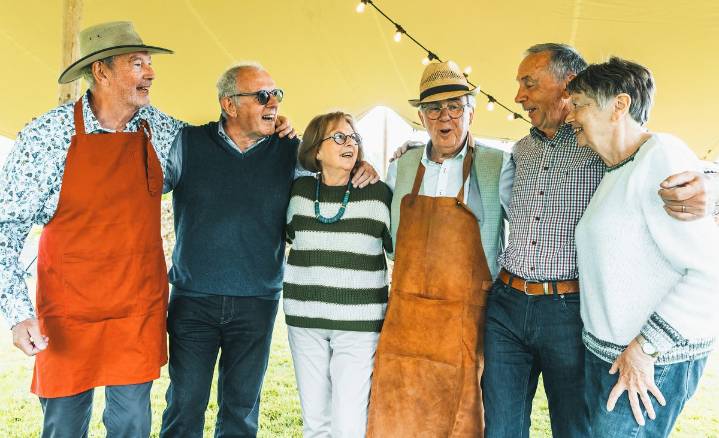 New Merkel House to host football season kickoff tailgating party for seniors Aug. 29
