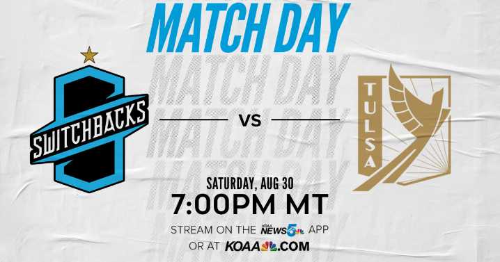 WATCH IT LIVE: Colorado Springs Switchbacks FC vs FC Tulsa