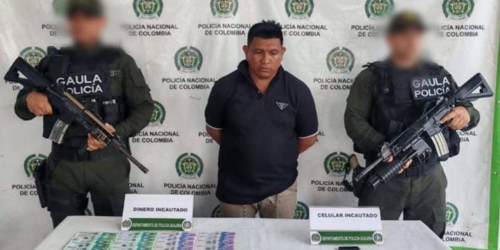 Fue capturado Jilito González, señalado de realizar extorsiones para el grupo delincuencial Los Pachenca