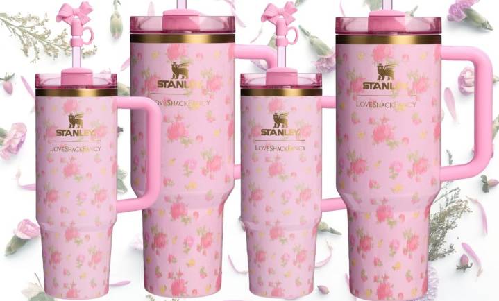 Stanley drops second limited-edition LoveShackFancy Collection, and it won’t last long