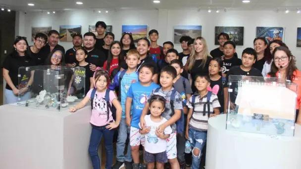 Estudiantes visitan Museo de Minería en Hermosillo