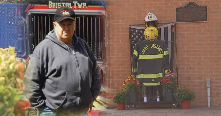 Community in Croydon, Pennsylvania honors veteran firefighter who died after being injured while on duty