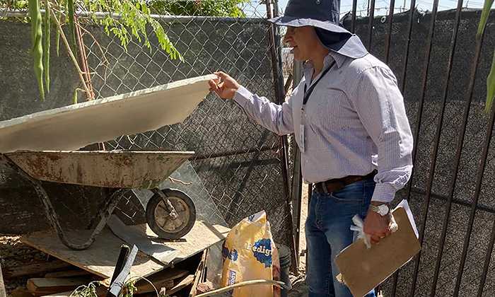 Refuerzan acciones para prevenir el dengue; Personal de la Secretaría de Salud