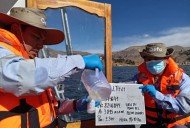 Puno: OEFA realizó monitoreo de calidad del agua en la zona de influencia de los Uros
