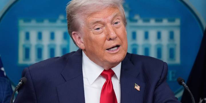 Trump buscará extender el control federal sobre la Policía de Washington