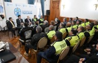 Jaldo analizó políticas de seguridad con la plana mayor de la Policía y del Servicio Penitenciario