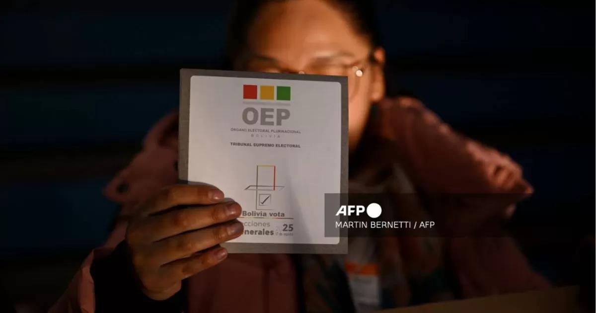Elecciones en Bolivia: termina la jornada de votación presidencial y legislativa