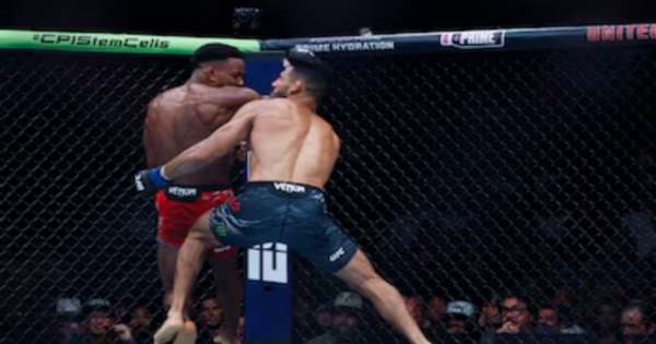 Debut con drama en UFC 319: un peleador sufrió un brutal nocaut y fue hospitalizado