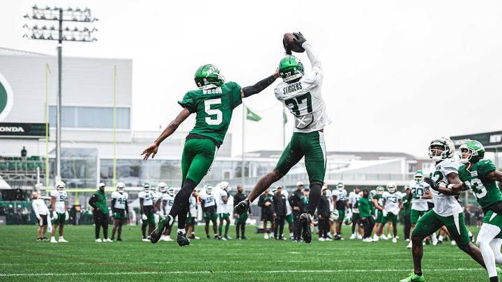 Jets Practice Highlights (8/20) | Garrett Wilson Finds the Endzone, Defense Responds With Multiple Interceptions