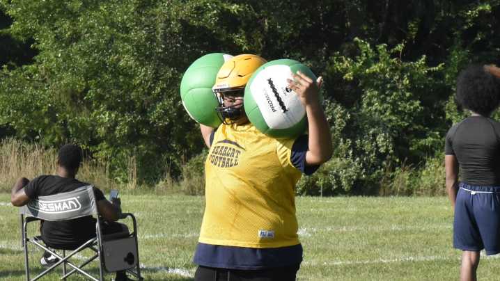VIDEO: Battle Creek Central football talks about preseason camp