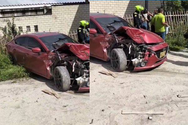Cuatro heridos dejó choque en la Troncal del Caribe