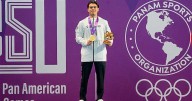 Kenny Zamudio se baña en oro desde la plataforma de 10m en los Panamericanos Jr