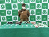 Cuatro personas detenidas dejan dos procedimientos de Carabineros en Cartagena