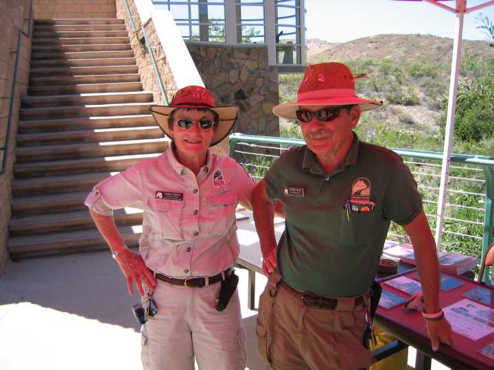 Celebrating Mission Trails Regional Park volunteers Nancy and George Varga