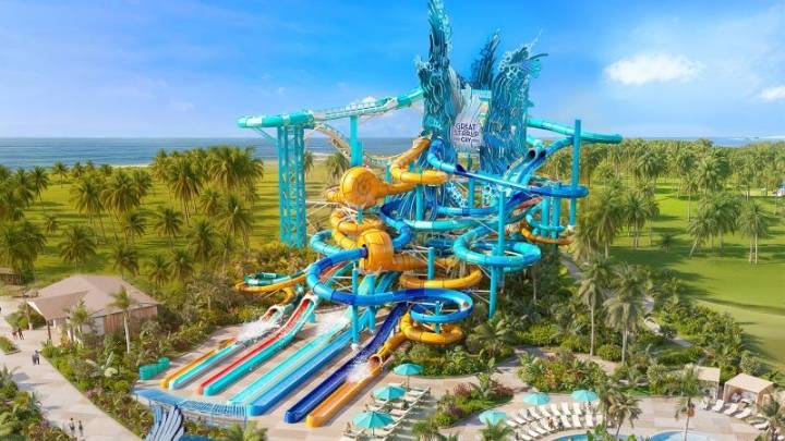 Norwegian Cruise Line to build 19-slide water park on private Bahamas island