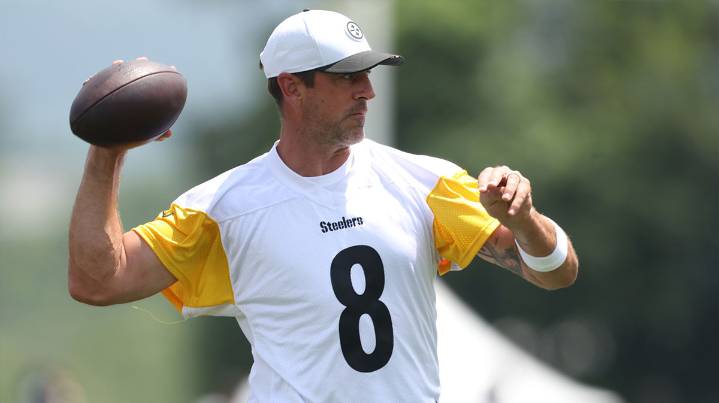 Will Steelers’ Aaron Rodgers play at all in 2025 preseason?