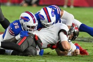 Bills’ dancing bear with ballerina legs dominates Buccaneers (stock up/stock down)