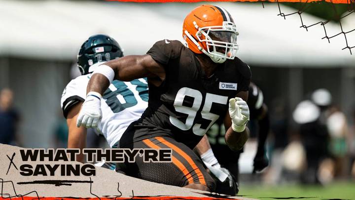 Eagles prepare for the Browns' defense