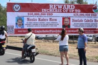 Instalan valla con recompensa por Nicolas Maduro y Diosdado Cabello en la frontera