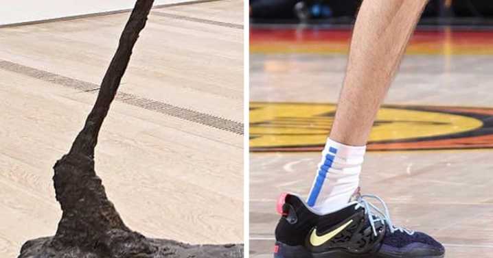 Coincidentally Accurate And Funny Similarities Found Between Art And Sports Moments By This Instagram Account (22 Pics)