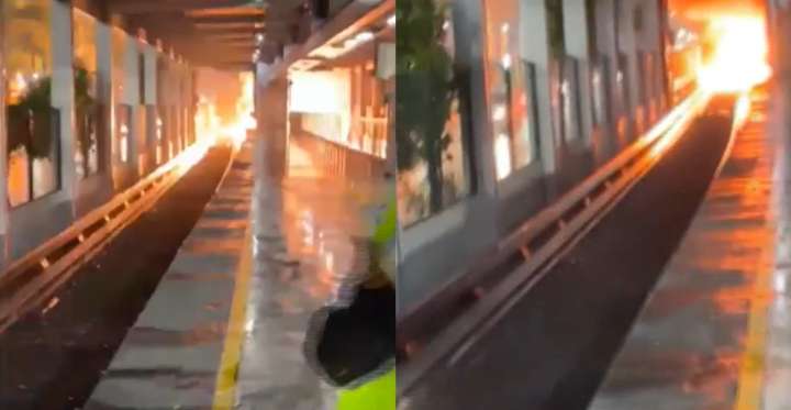 Video Exhibe Explosión en Metro San Antonio Abad; Suspenden Servicio en Estas Estaciones de L2