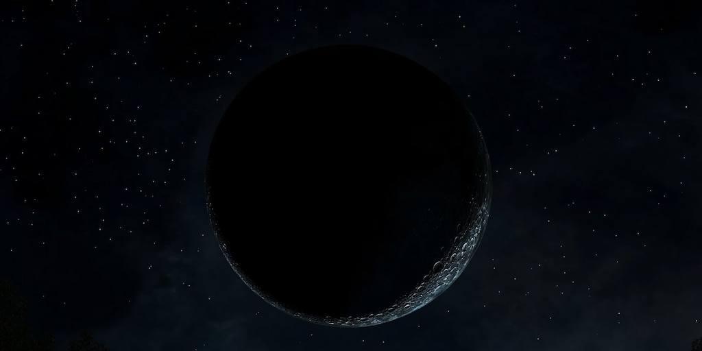 Cuándo será la luna negra de agosto, un fenómeno tan invisible como fascinante