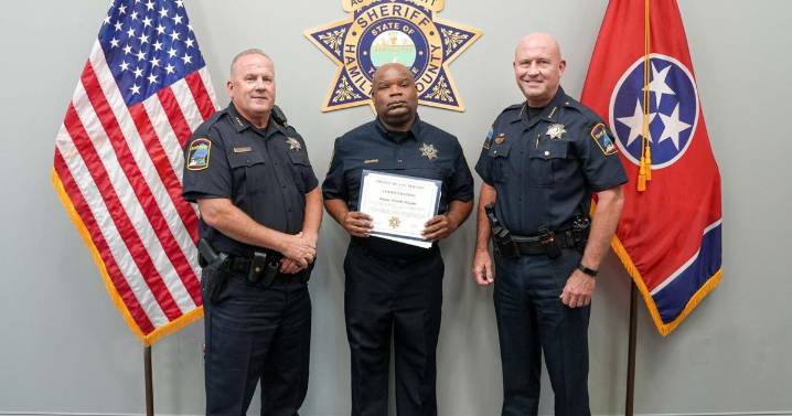 Hamilton County Corrections Deputy recognized for life