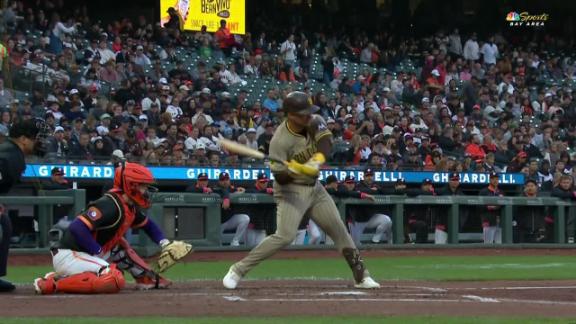 Jose Iglesias, Jackson Merrill hit home runs as Padres beat Giants ...