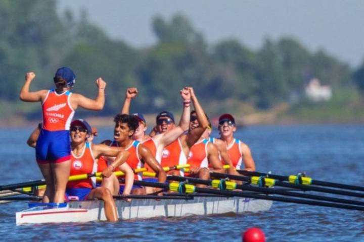 Delegación de remo brilla con dos nuevos oros en los Panamericanos Junior y Team Chile supera campaña de Cali 2021