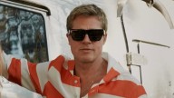 Brad Pitt posó con un look full rayas de su marca de ropa: “Solo necesito más suavidad en mi vida”