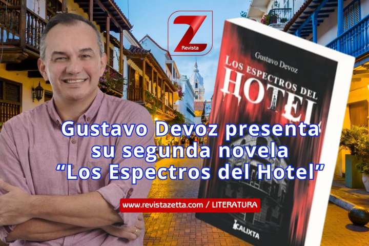 Gustavo Devoz presenta su segunda novela “Los Espectros del Hotel”