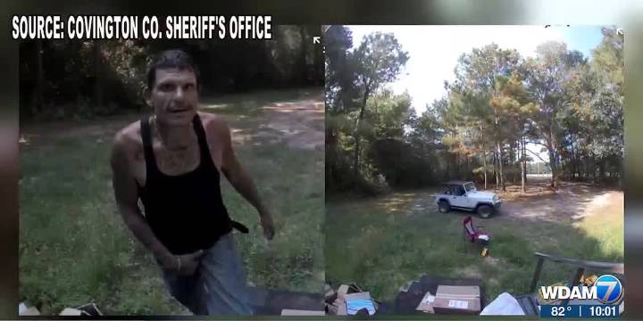 Covington County looking for home invasion suspect