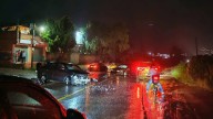 Lluvia provoca choque en carretera Guanajuato - Irapuato a la altura de Santa Teresa
