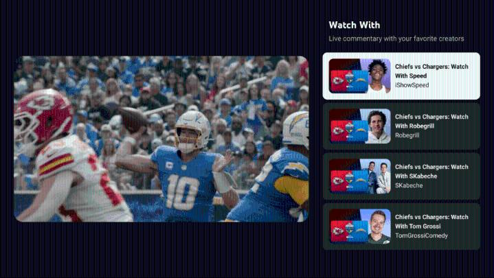 YouTube Sets 2025 NFL Game Plan, Offering Month-By-Month Sunday Ticket, 'Watch With' Livetreams