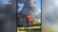 House fire in Woonsocket displaces ten