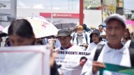 Colectivos marchan en la CDMX por el Día Internacional de Víctimas de Desaparición Forzada