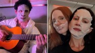 Fresh-Faced Stars For National Face Mask Day!