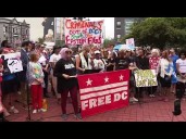 WATCH: DC group protests local police federalization, calls for change